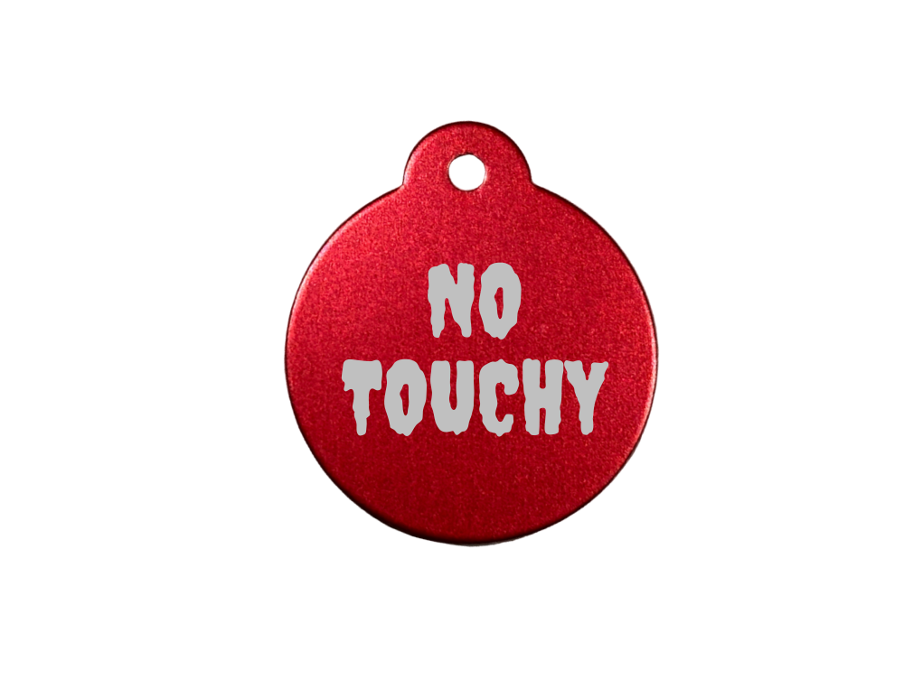 Personalize Red Dog Tag