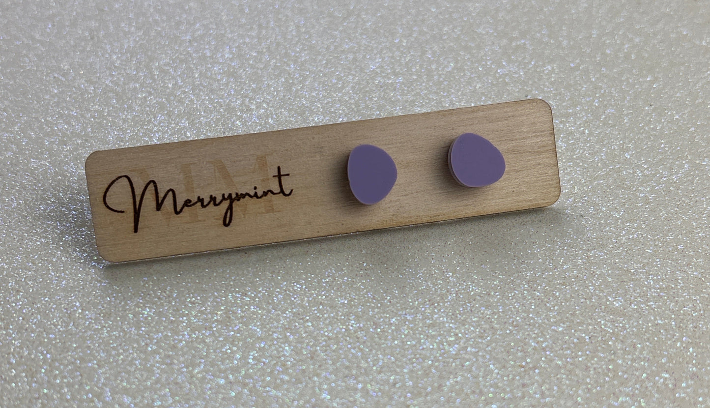 Triangle Stud Earrings