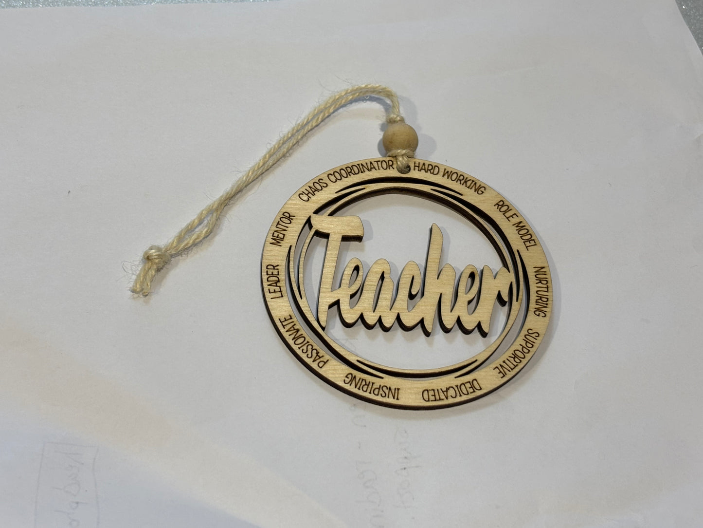 Teacher Ornament