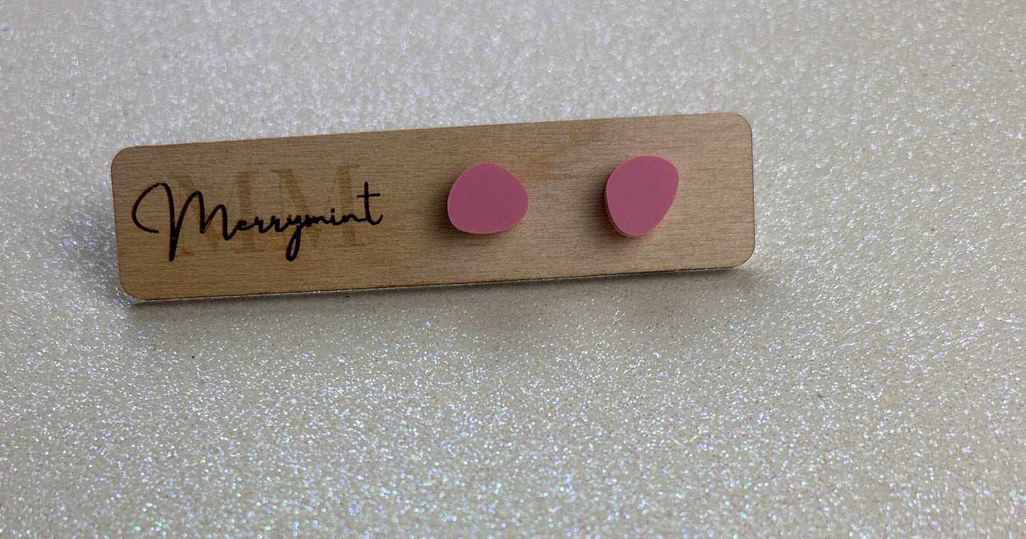 Triangle Stud Earrings