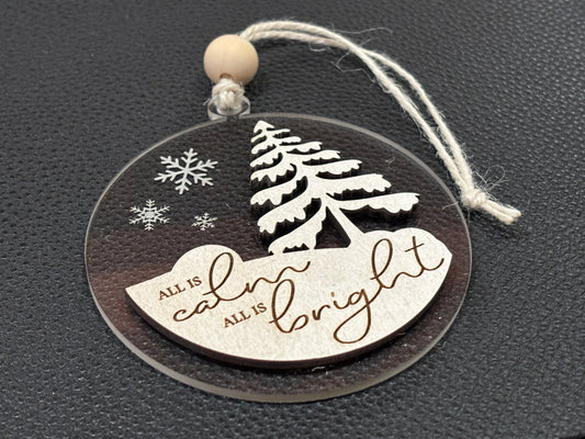 All is Calm and Bright Ornament