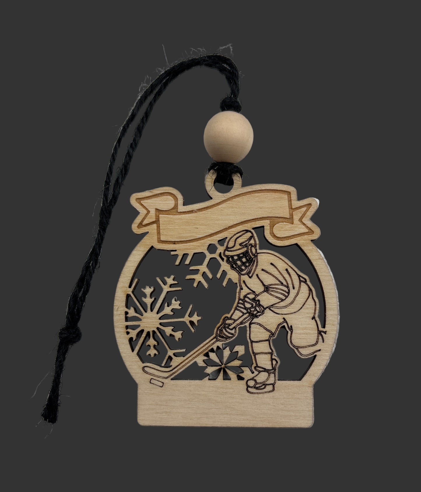 Personalized Hockey Player - Ornament