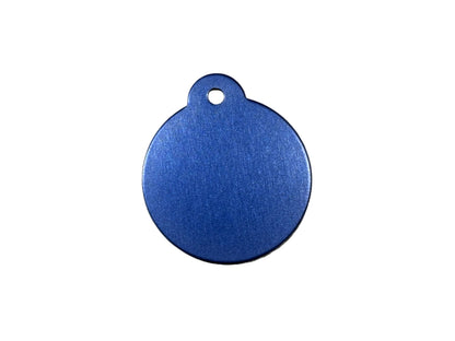 Personalize Blue Dog Tag