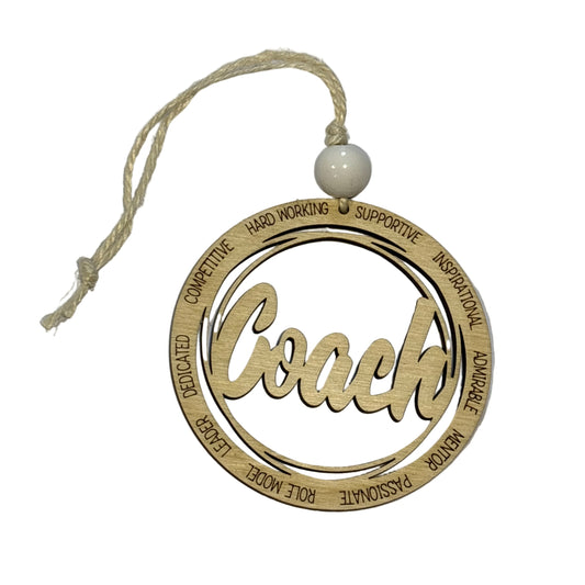 Coach Ornament