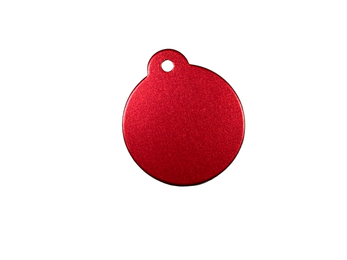 Personalize Red Dog Tag