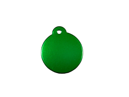 Personalize Green Dog Tag