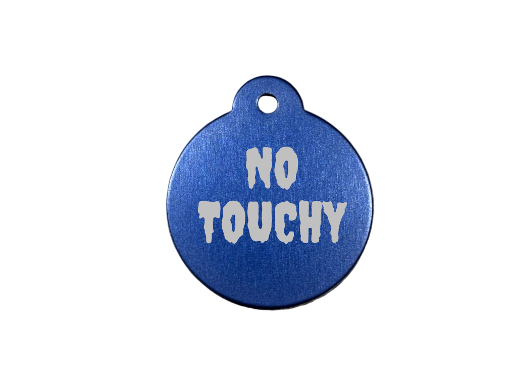 Personalize Blue Dog Tag