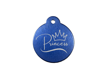 Personalize Blue Dog Tag