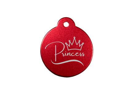 Personalize Red Dog Tag