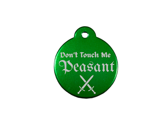 Personalize Green Dog Tag