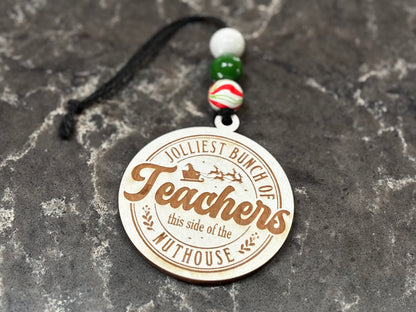 Jolliest Teachers Ornament