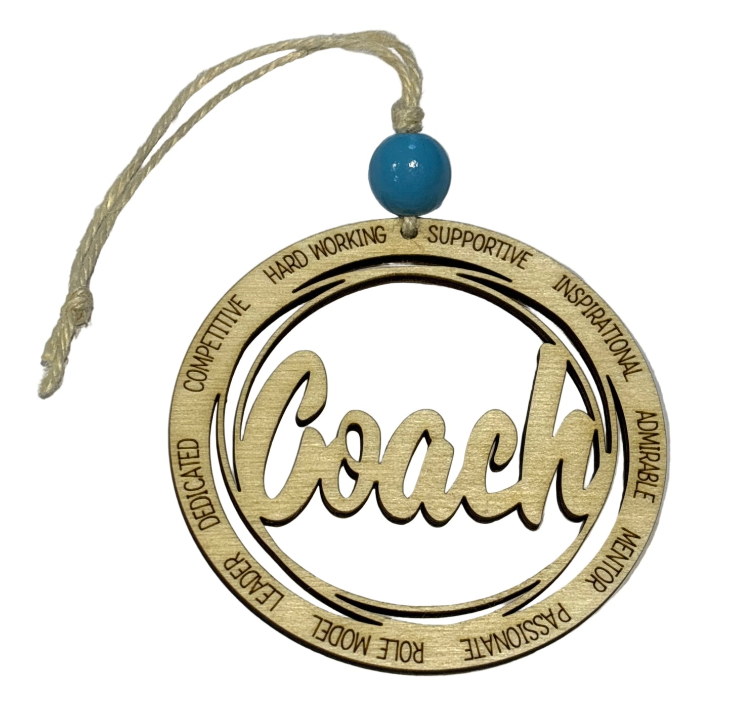 Coach Ornament