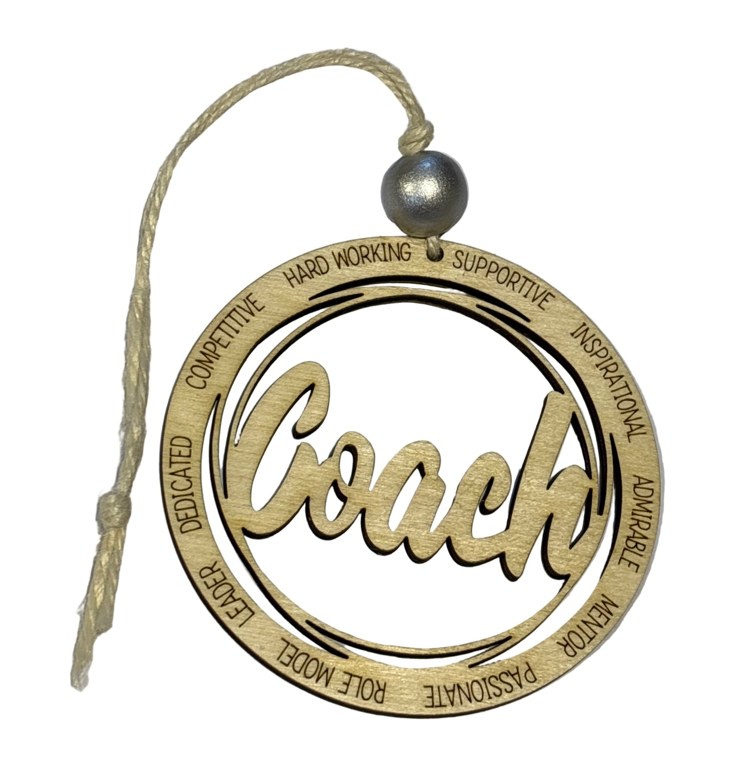 Coach Ornament