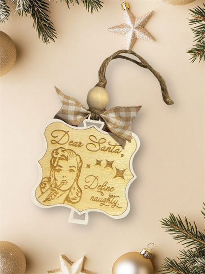 Dear Santa - Ornament